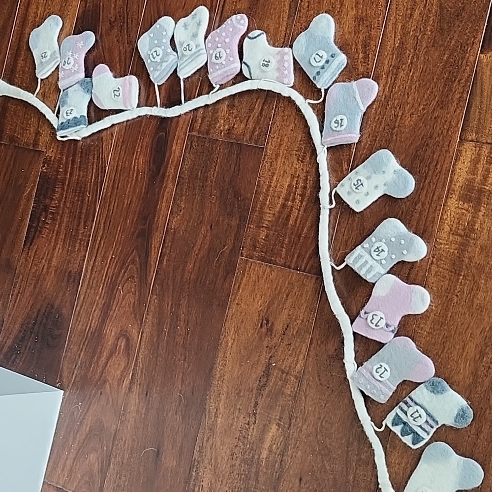 Advent Christmas Garland